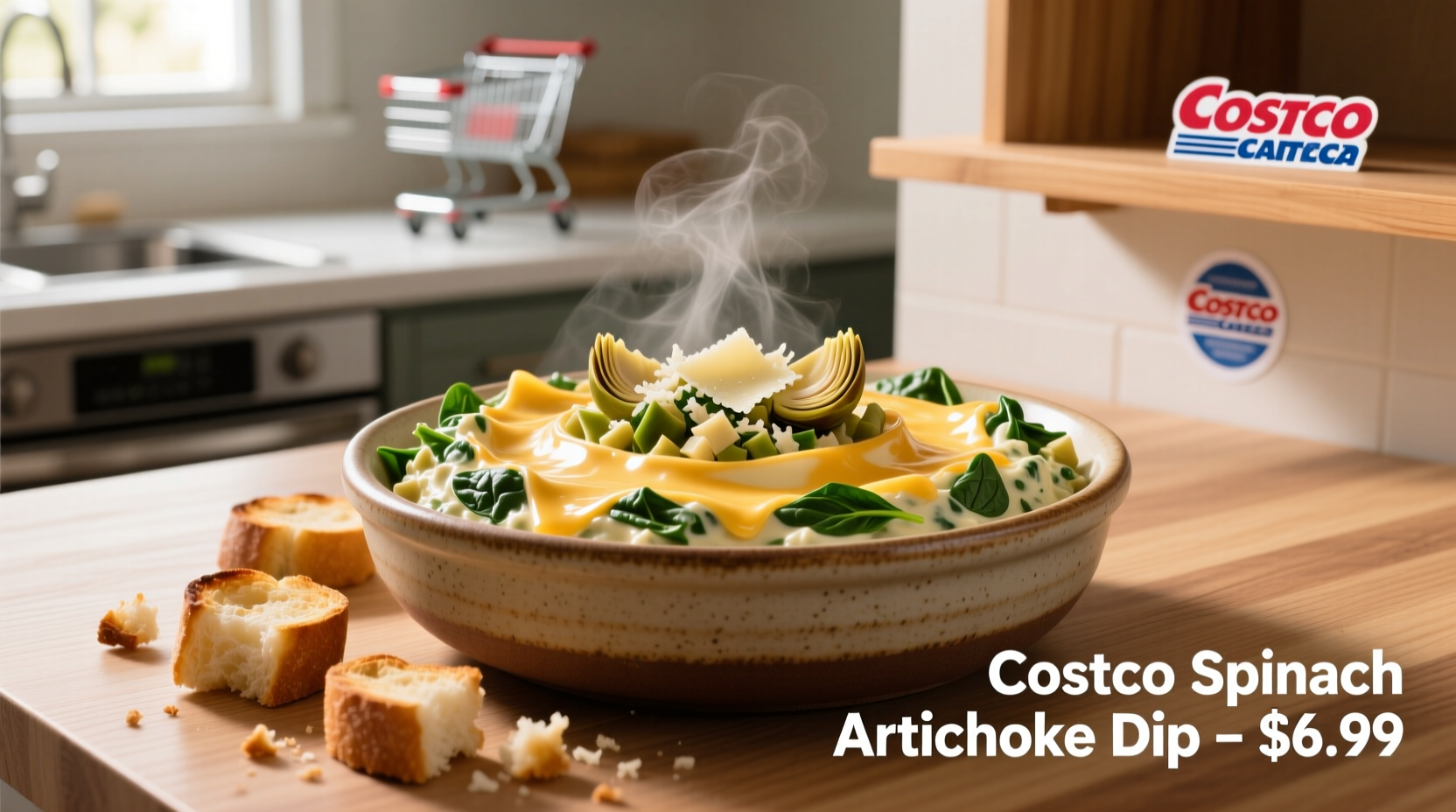 costco spinach artichoke dip