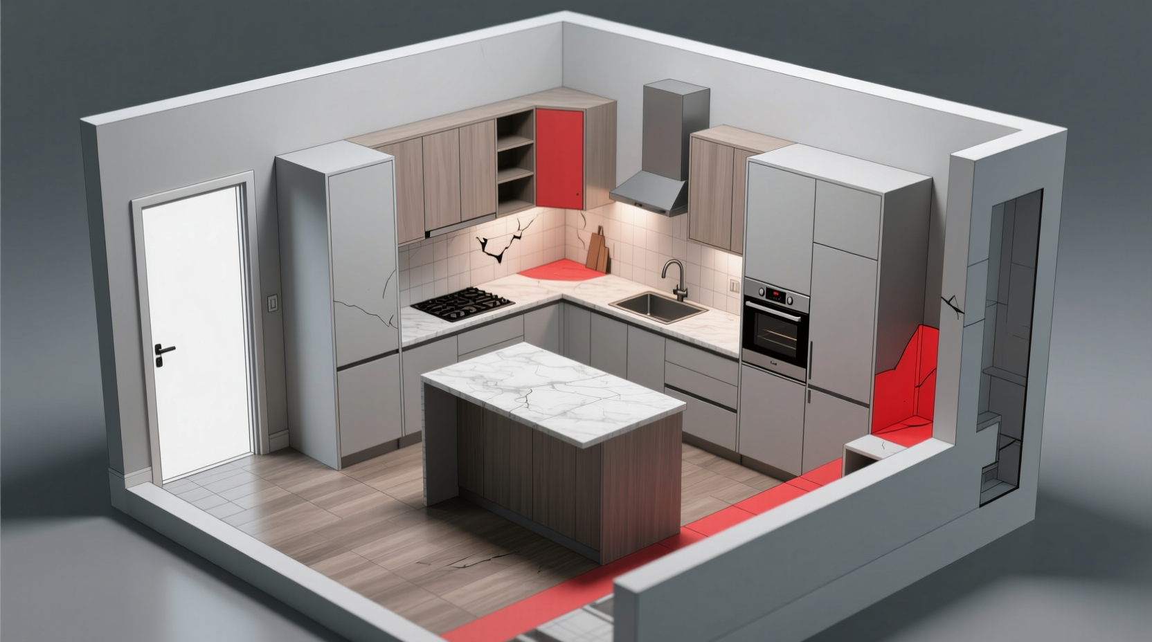 what designers notice about bad kitchen layout