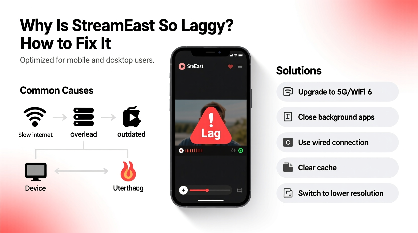 Streameast Not Working on iPhone? Quick Fixes and Solutions