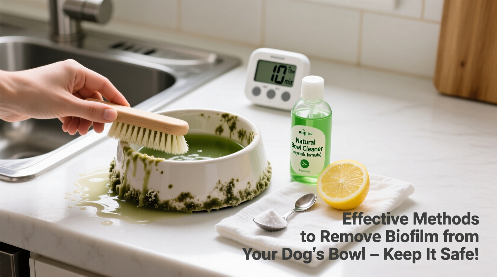 effective methods to remove biofilm from your dogs bowl and keep it safe