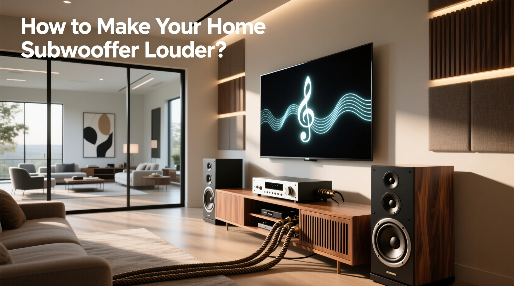 How to Choose an Amplifier for Subwoofer Home Setup
