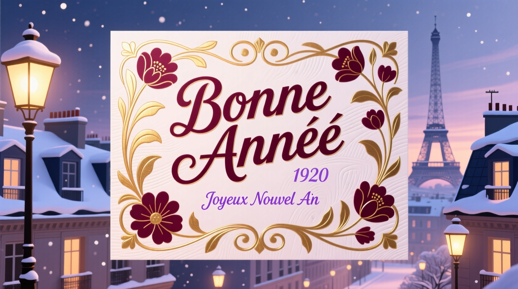 how say happy new year in french