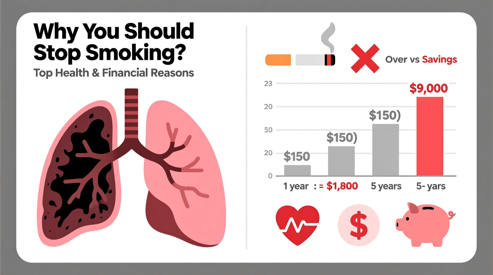 Why You Should Stop Smoking Top Health Financial Reasons