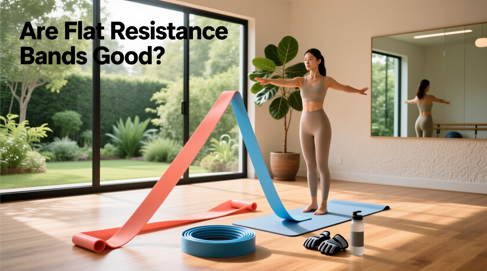 are flat resistance bands good for fitness 