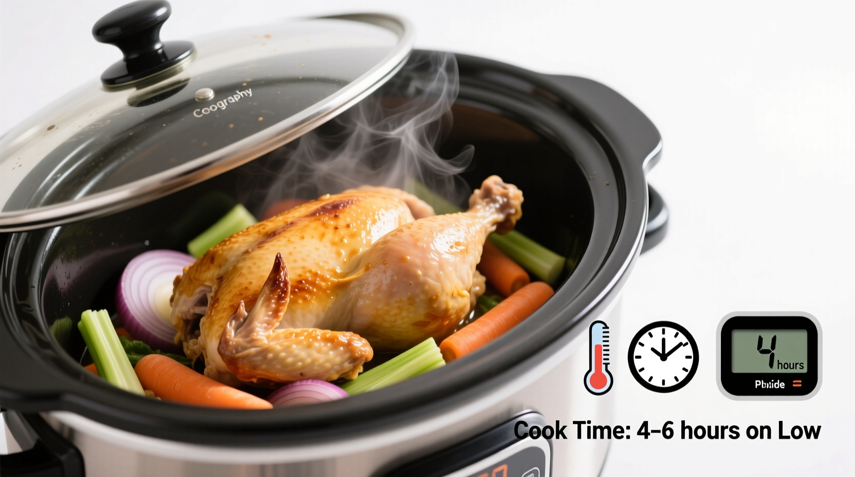 how long to cook chicken in a crock pot