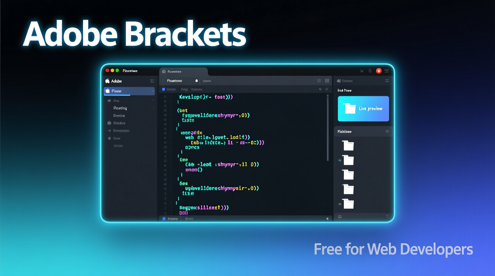Adobe Brackets Is a Free Text Editor for Web Developers