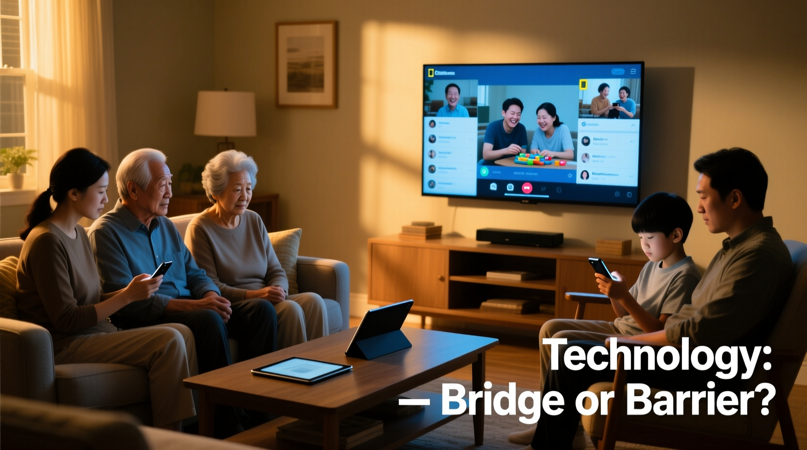 why technology impacts family dynamics benefits challenges