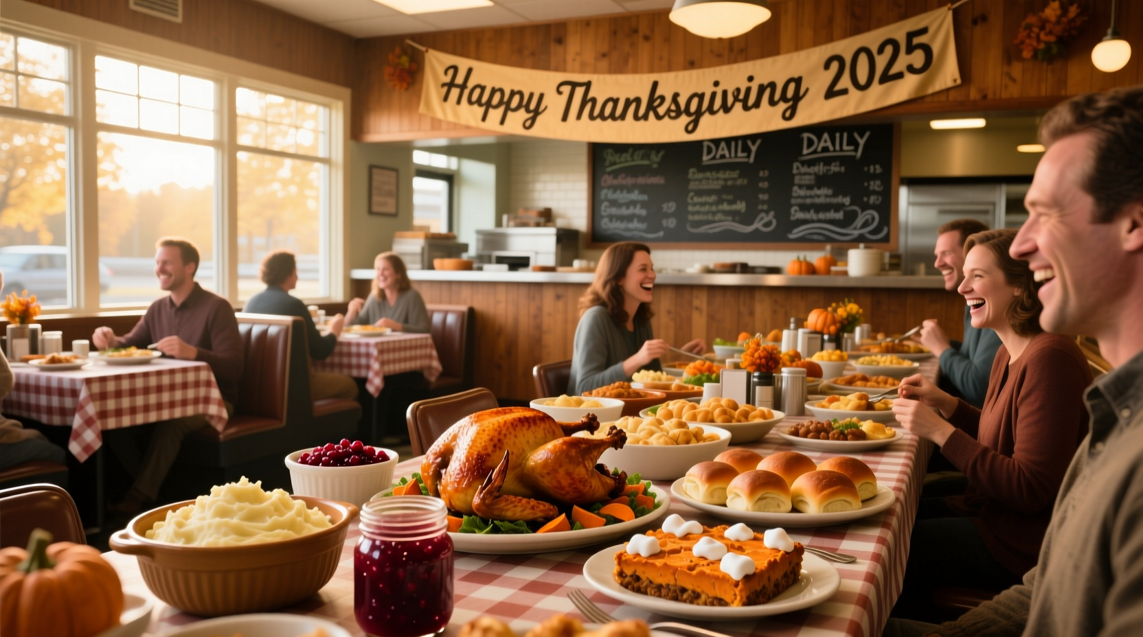 what is open on thanksgiving food