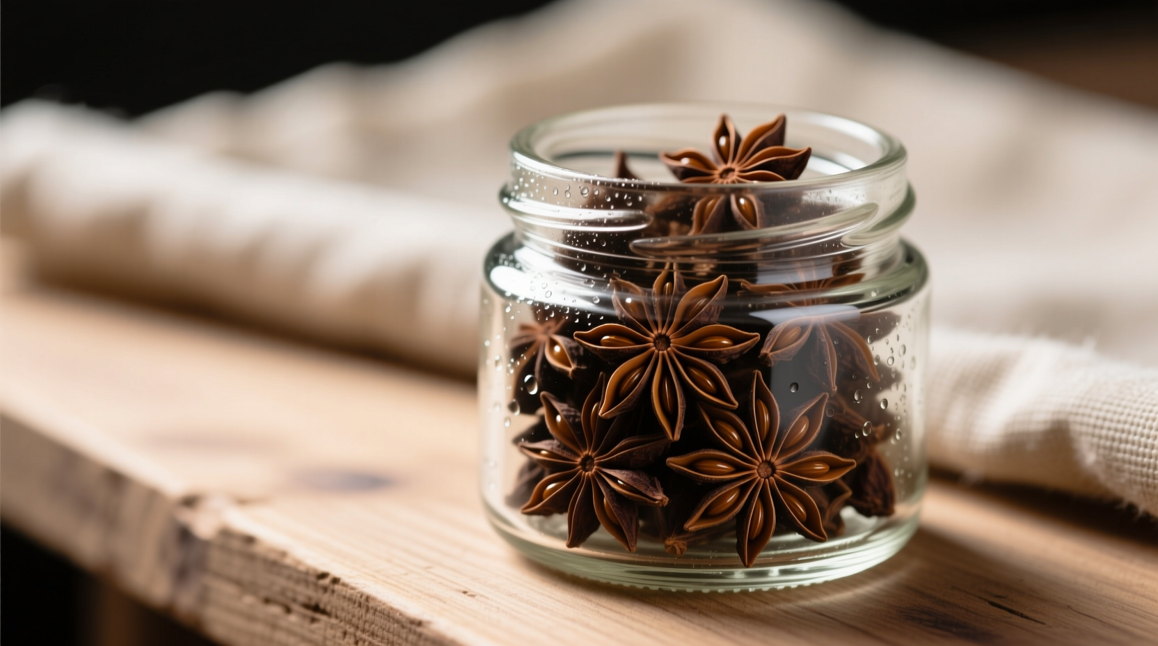 Winter baking season whole anise seeds in airtight jar outperforming ground version in humid climates