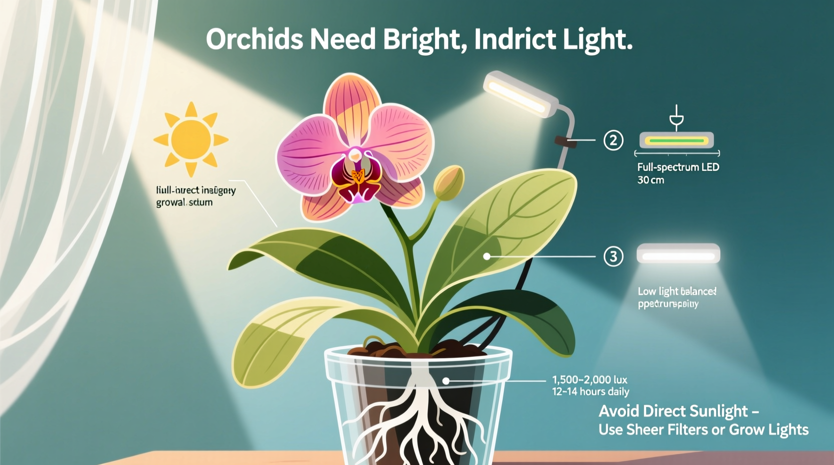 What Kind of Light Do Orchids Need?