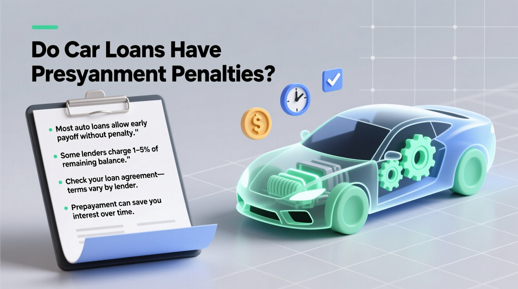 do car loans have prepayment penalties