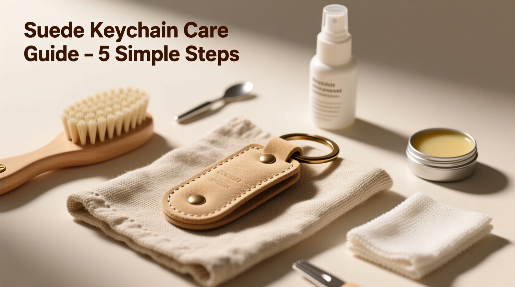 practical guide how to care for and protect your suede keychain from damage