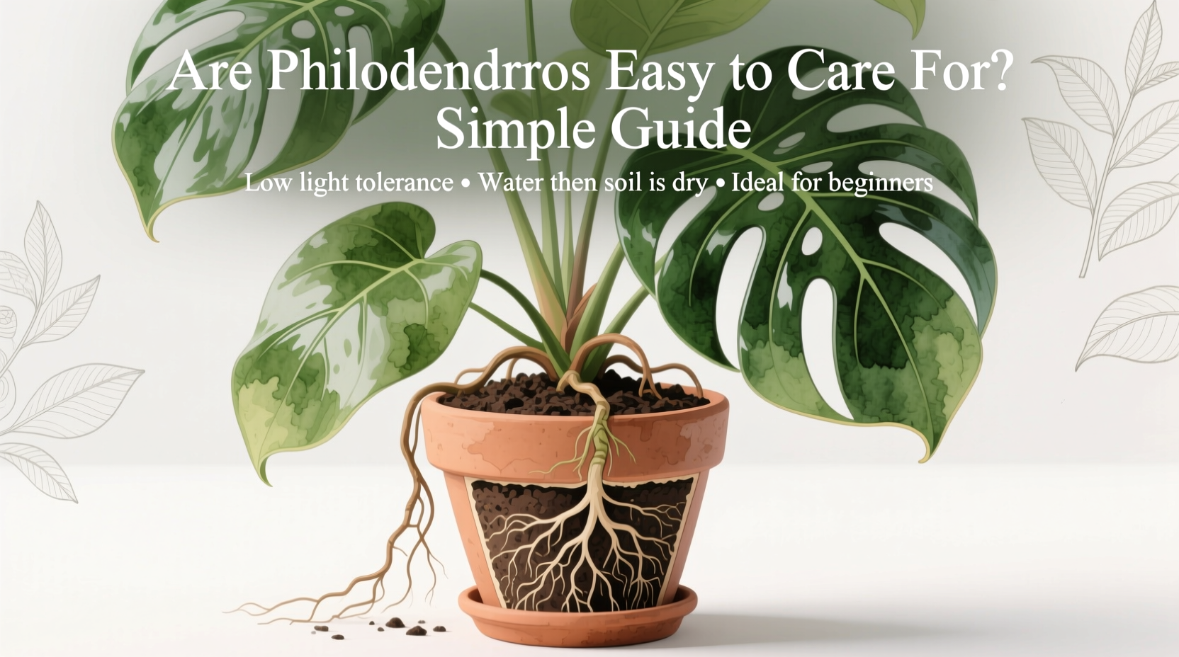 are philodendrons easy to care for