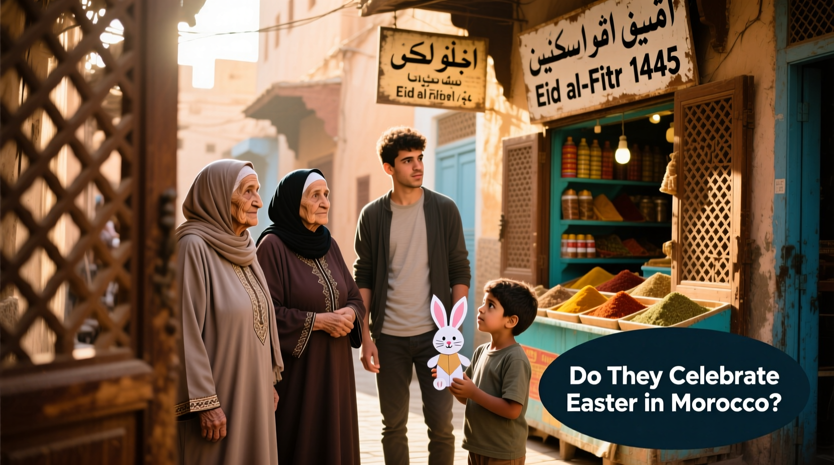 do they celebrate easter in morocco