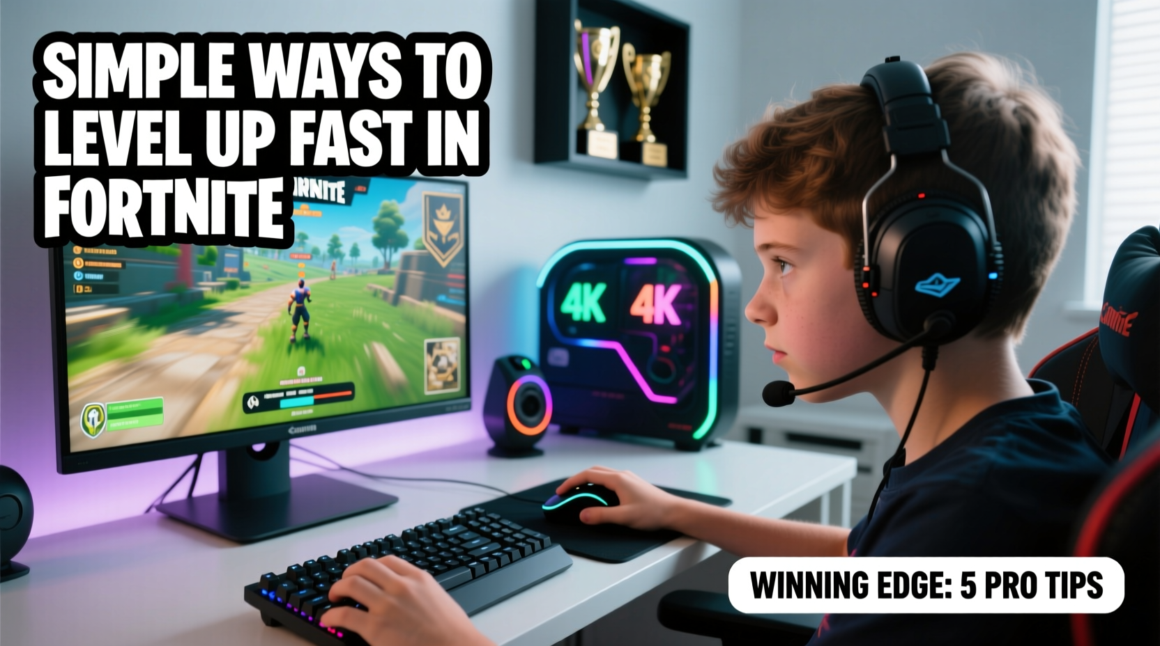 simple ways to level up fast in fortnite for a winning edge
