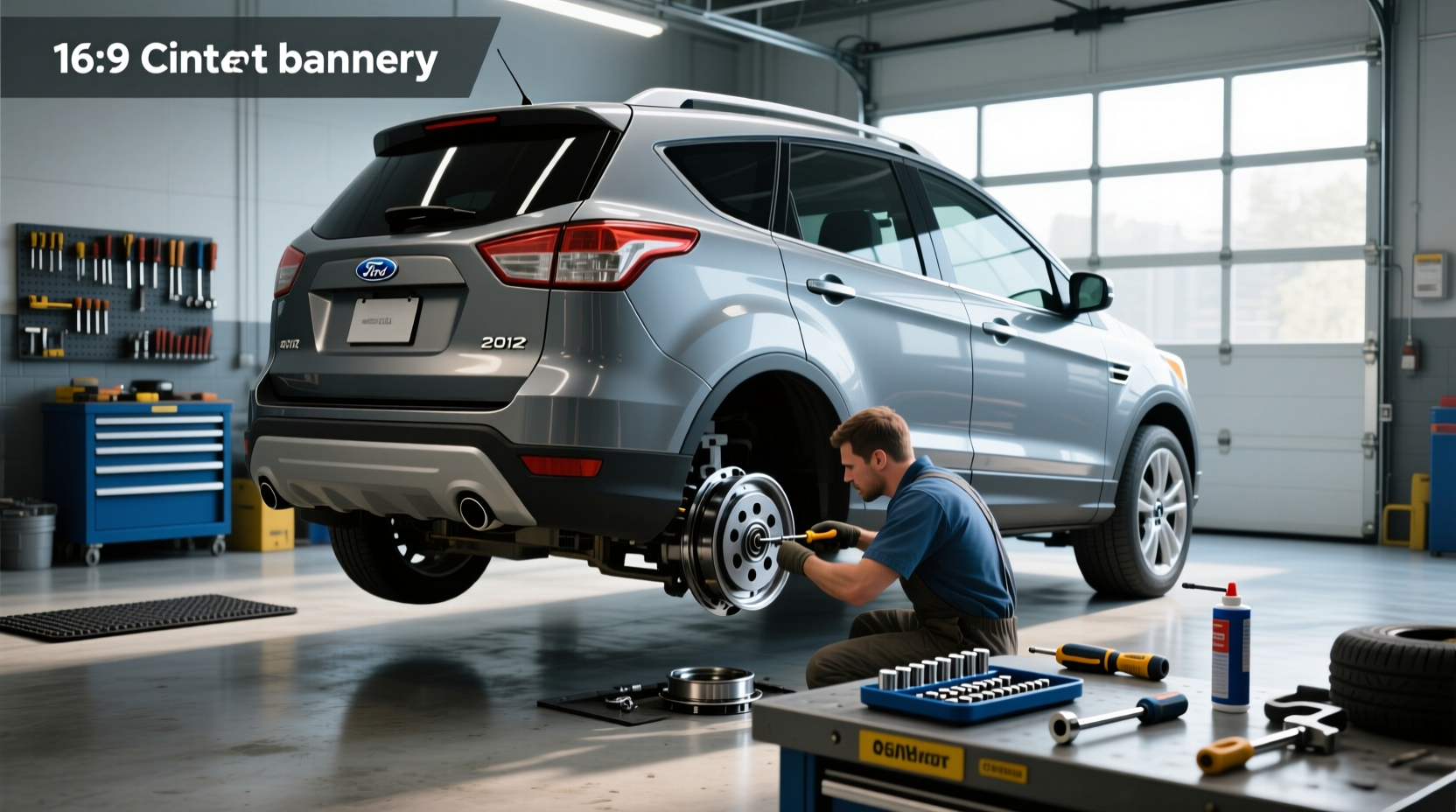 2012 ford escape rear wheel bearing replacement guide