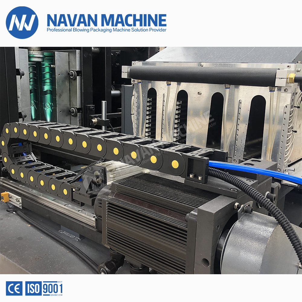 4 Cavities Fully Automatic Servo PET Bottles Preform Blow Moulding Machine