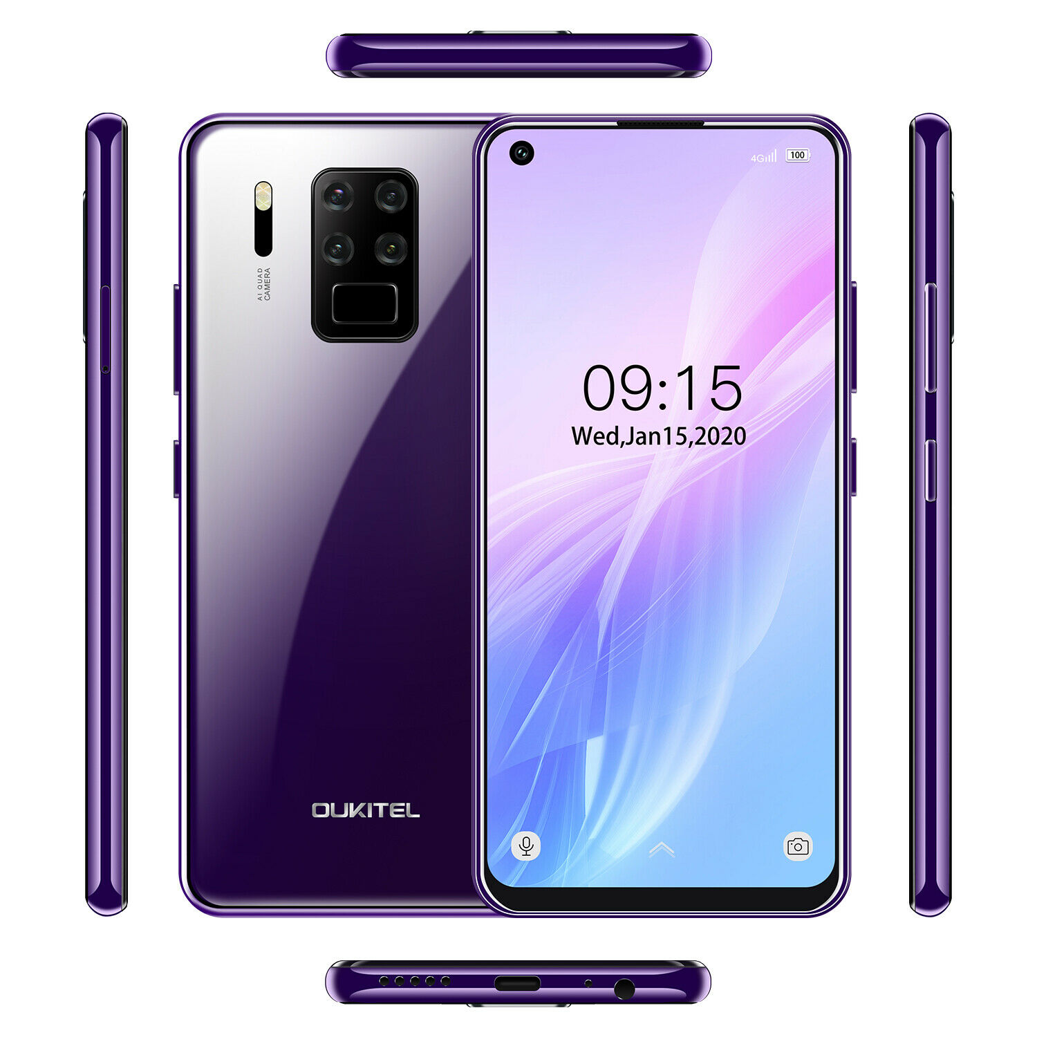 Oukitel C18 PRO - Smart Smartphone with Face ID & AI Cameras