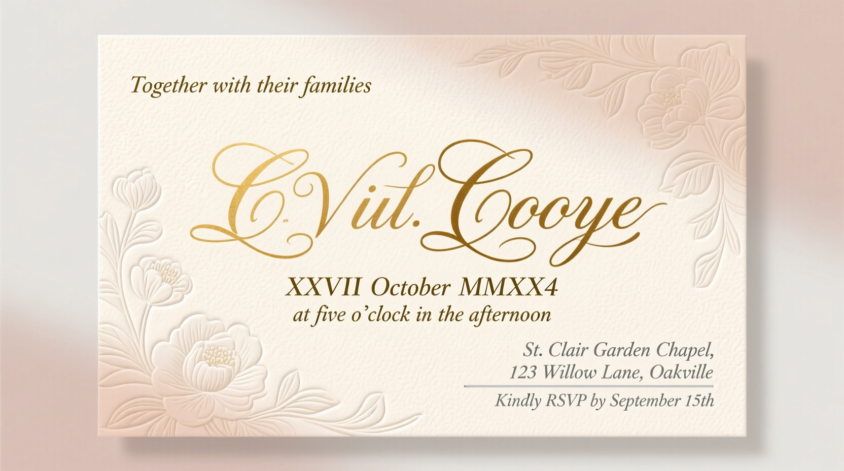 what should be included in a wedding invitation