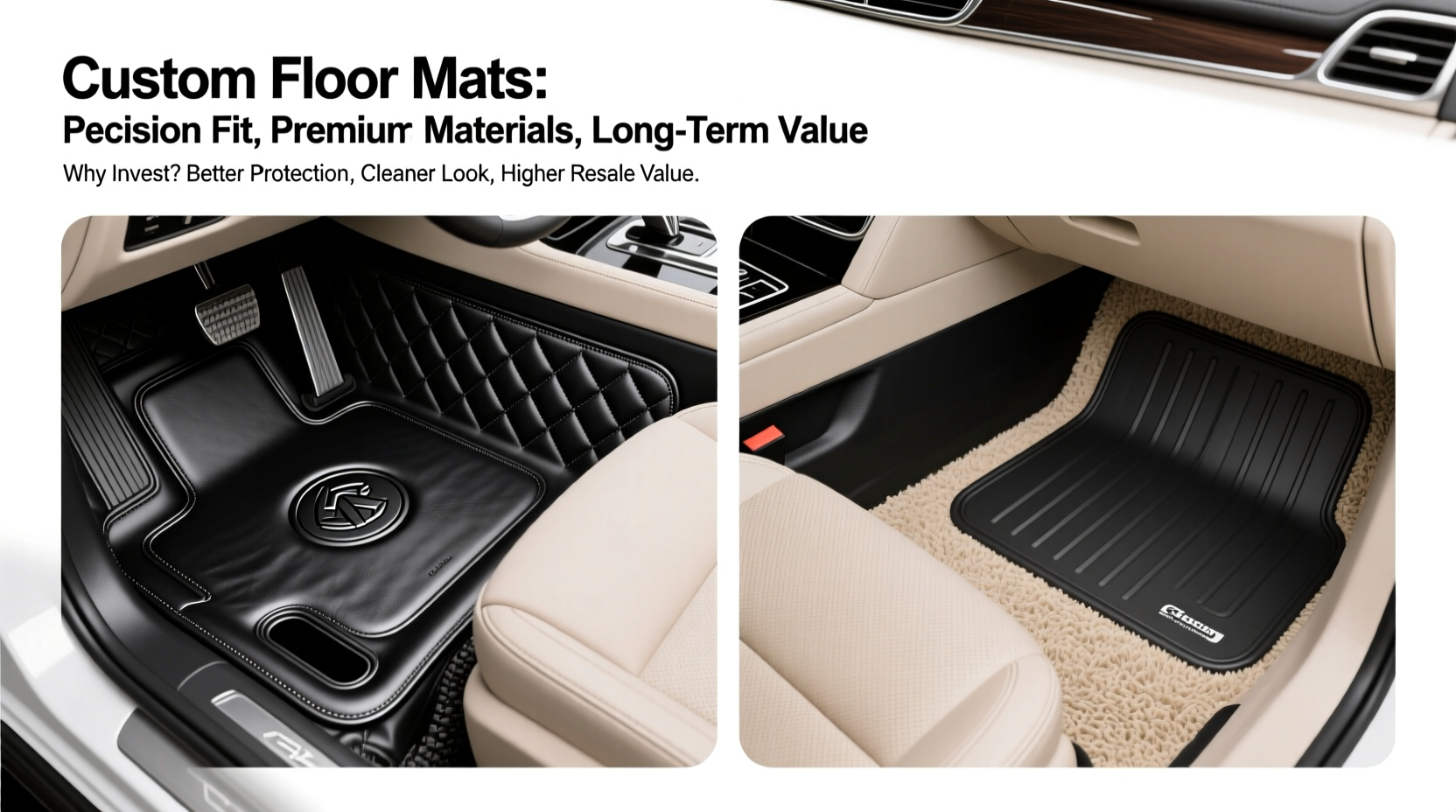 Are Custom Car Floor Mats Really Worth It Whats The Difference