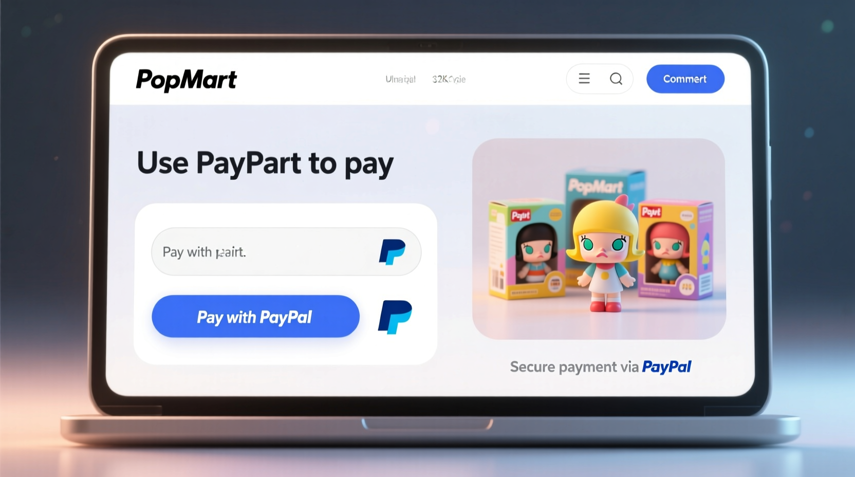 can you use paypal on popmart