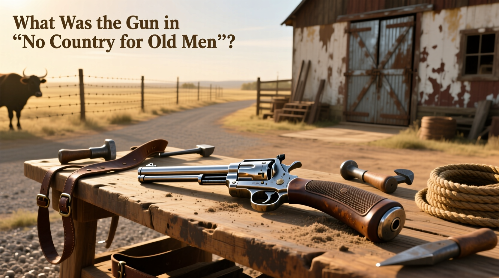 How to Choose a Pneumatic Cattle Gun and Understand the No Country for Old Men Weapon