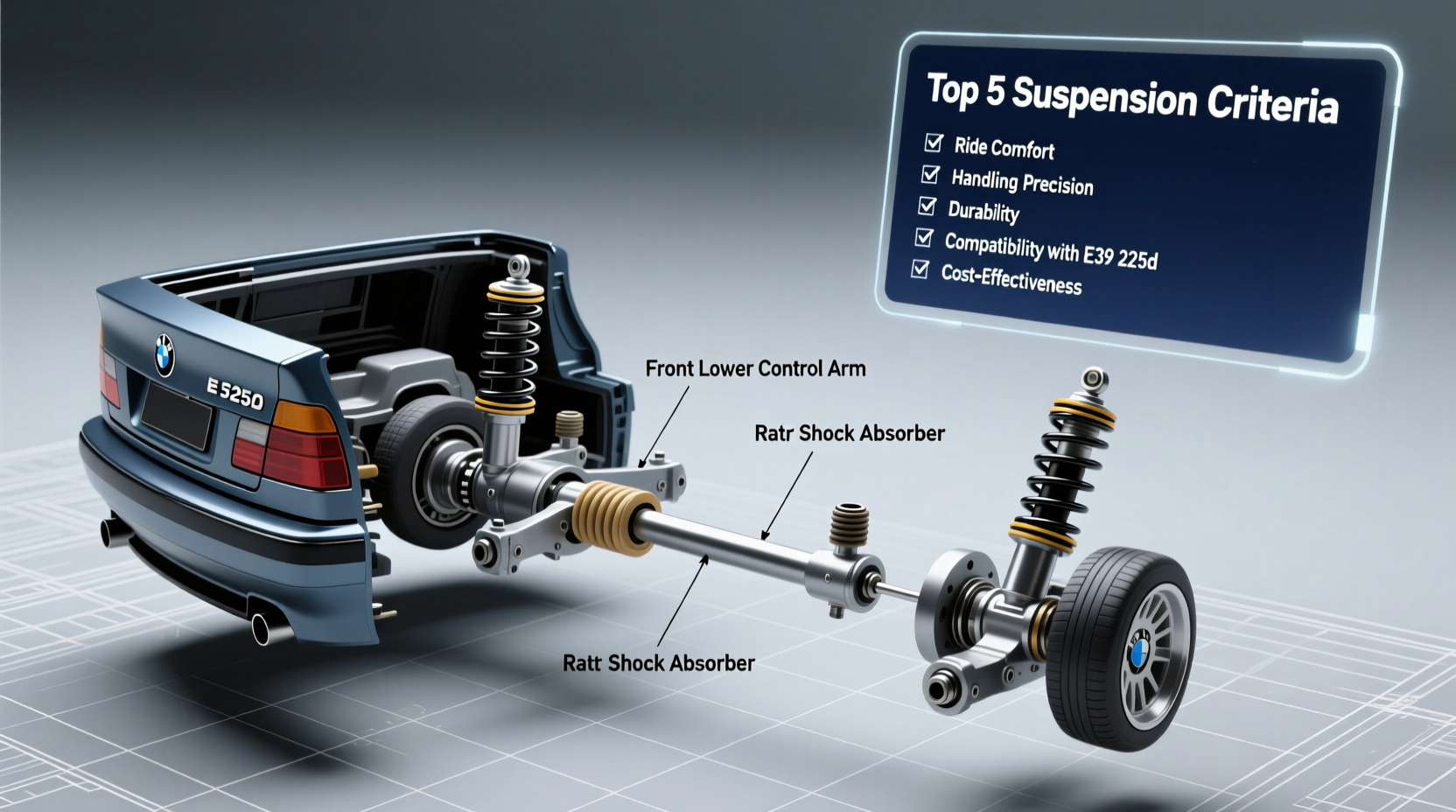 How to Choose the Best Suspension for BMW E39 525d – Complete Buyer’s Guide