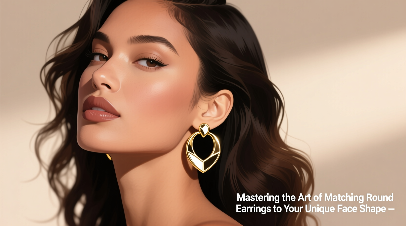 mastering the art of matching round earrings to your unique face shape