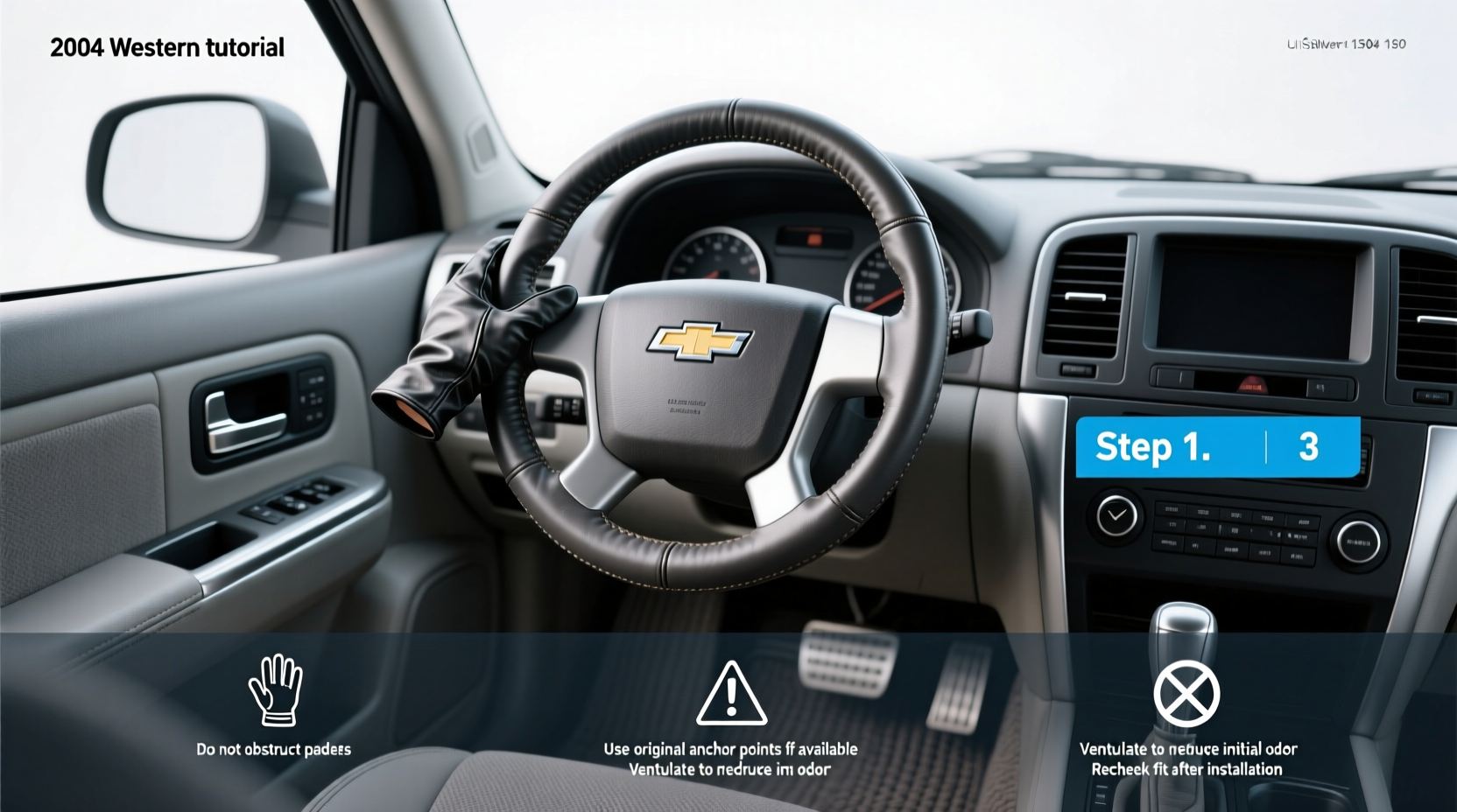 2004 chevy silverado 1500 steering wheel covers