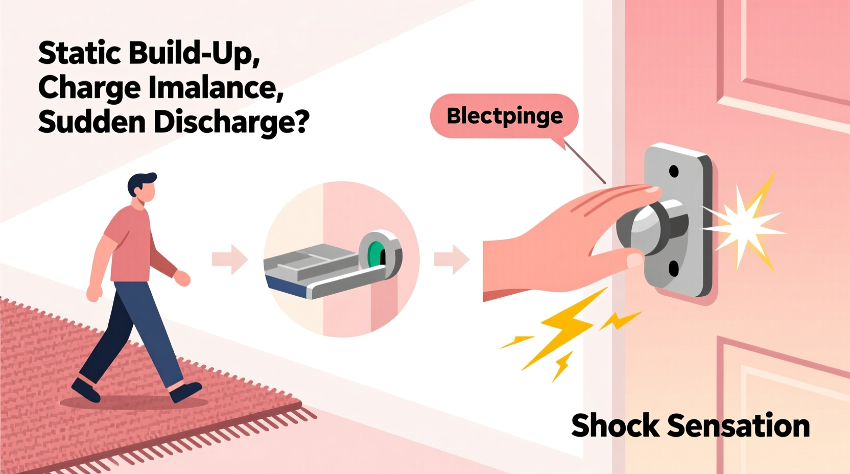 why am i getting shocked understanding static electricity