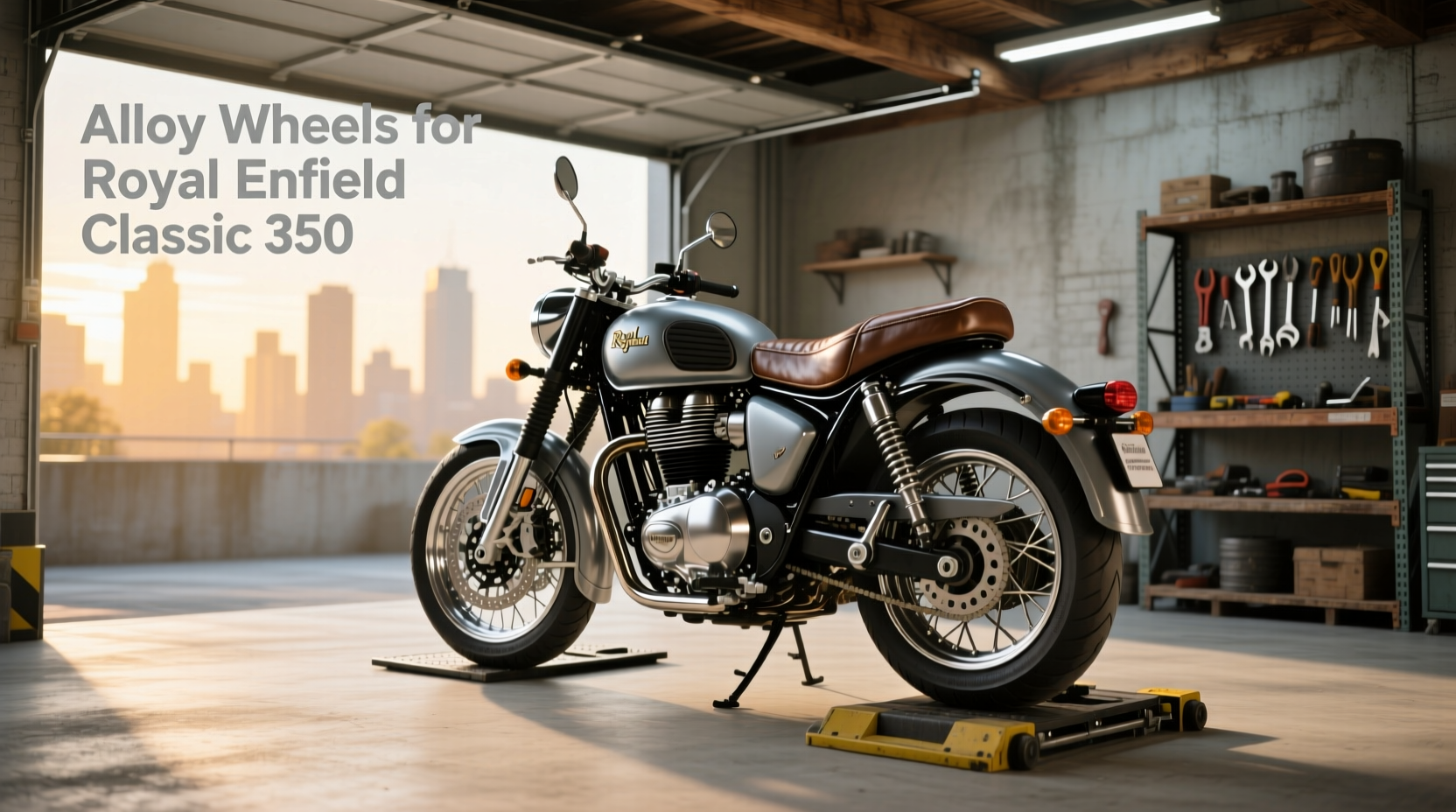 How to Choose Alloy Wheels for Royal Enfield Classic 350