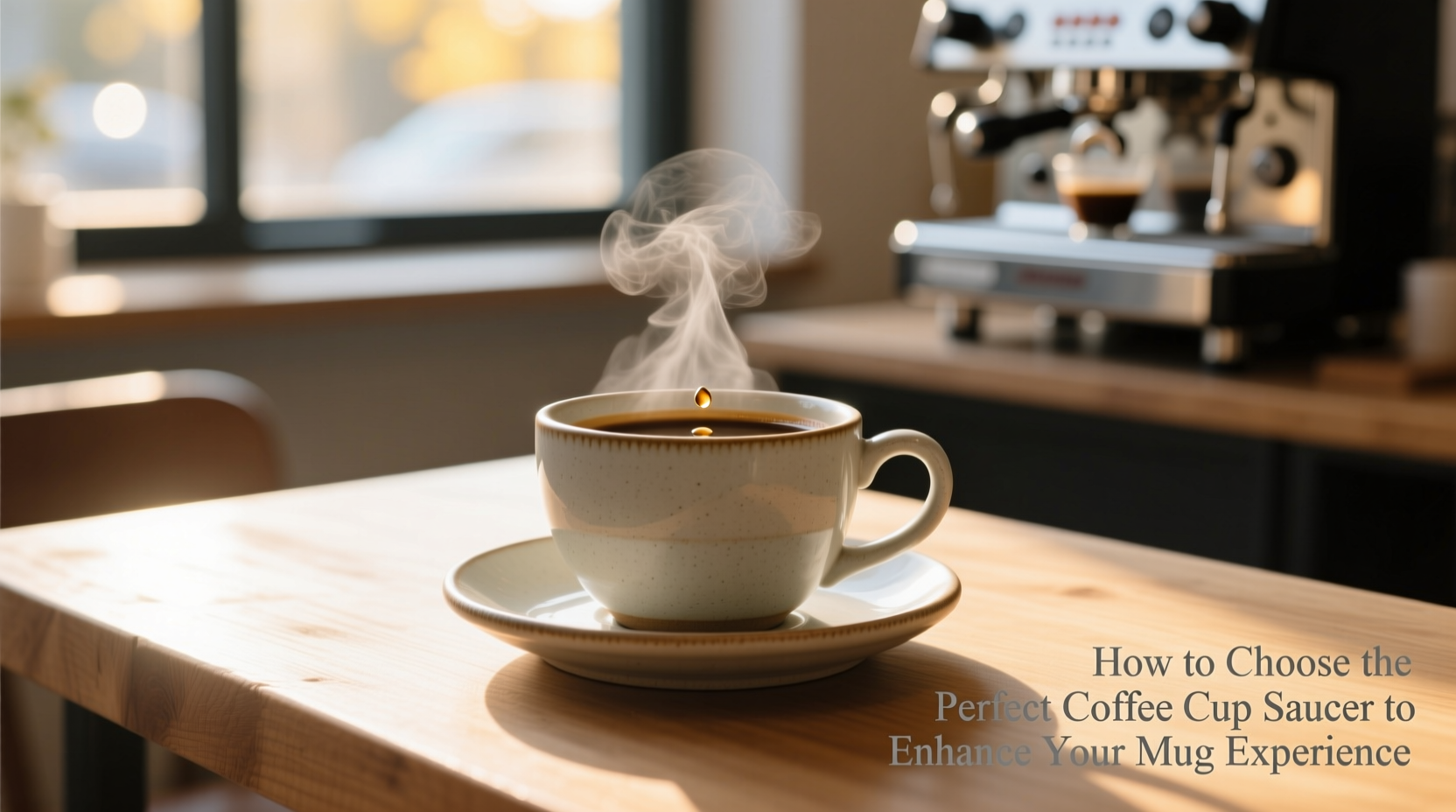 how to choose the perfect coffee cup saucer to enhance your mug experience