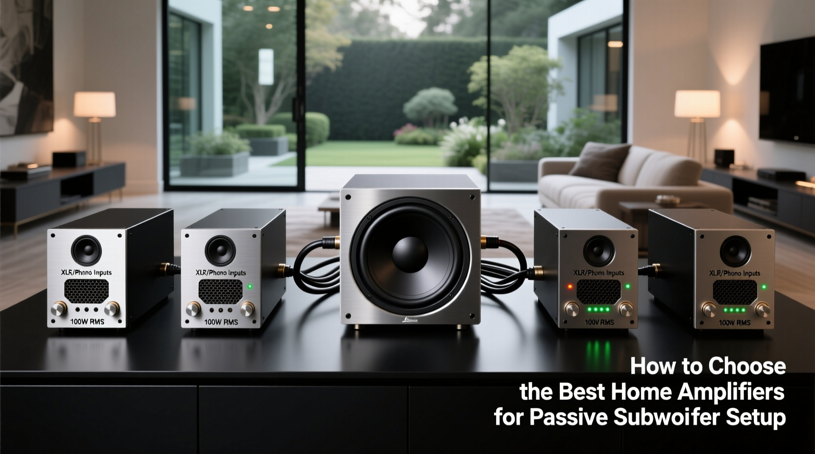 home amplifiers for passive subwoofer