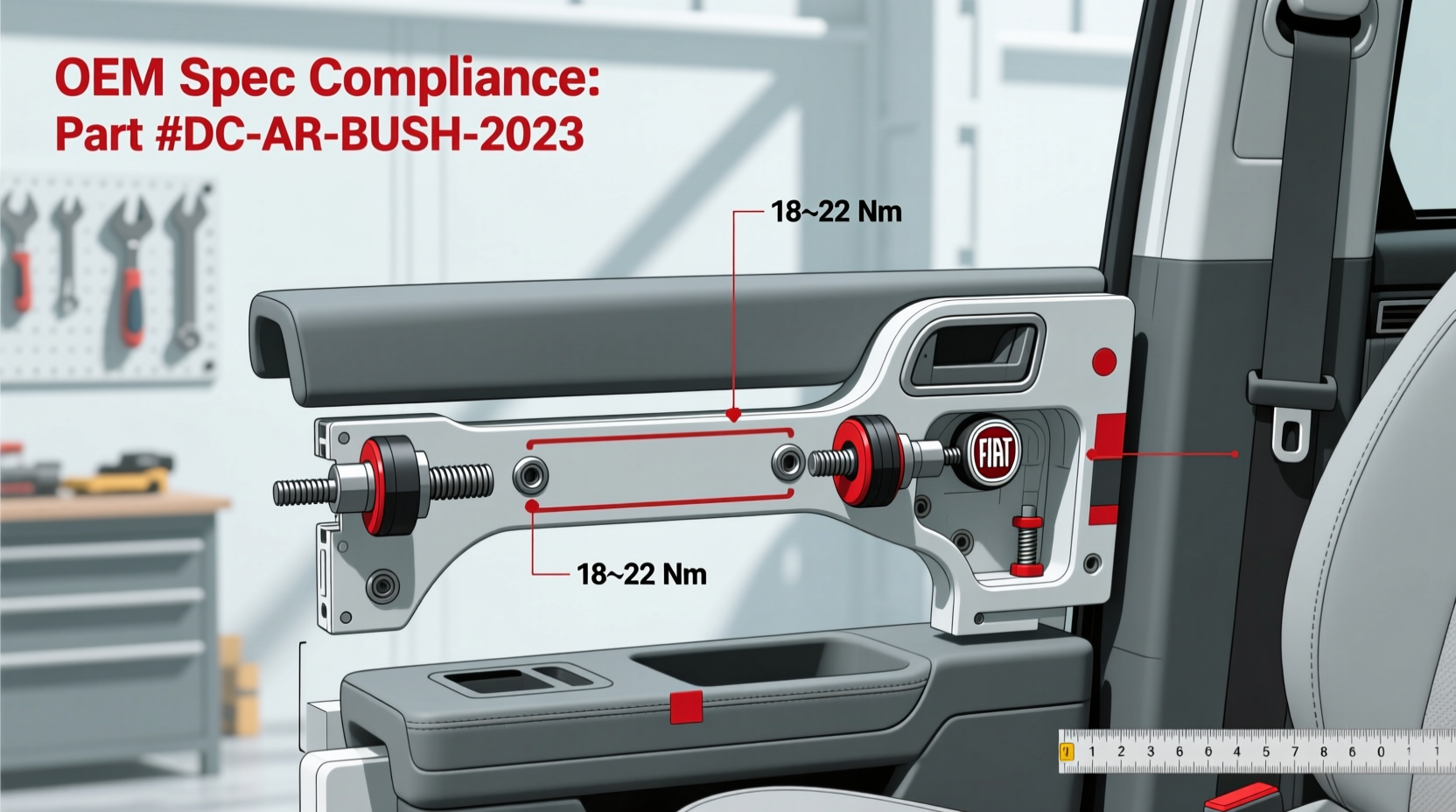 ducato armrest wobble fix