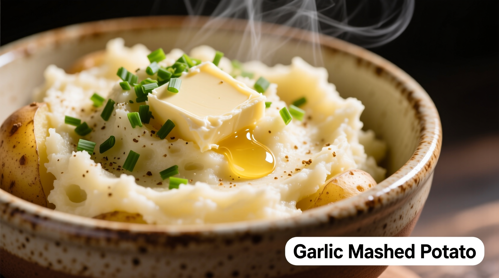 garlic mashed potato