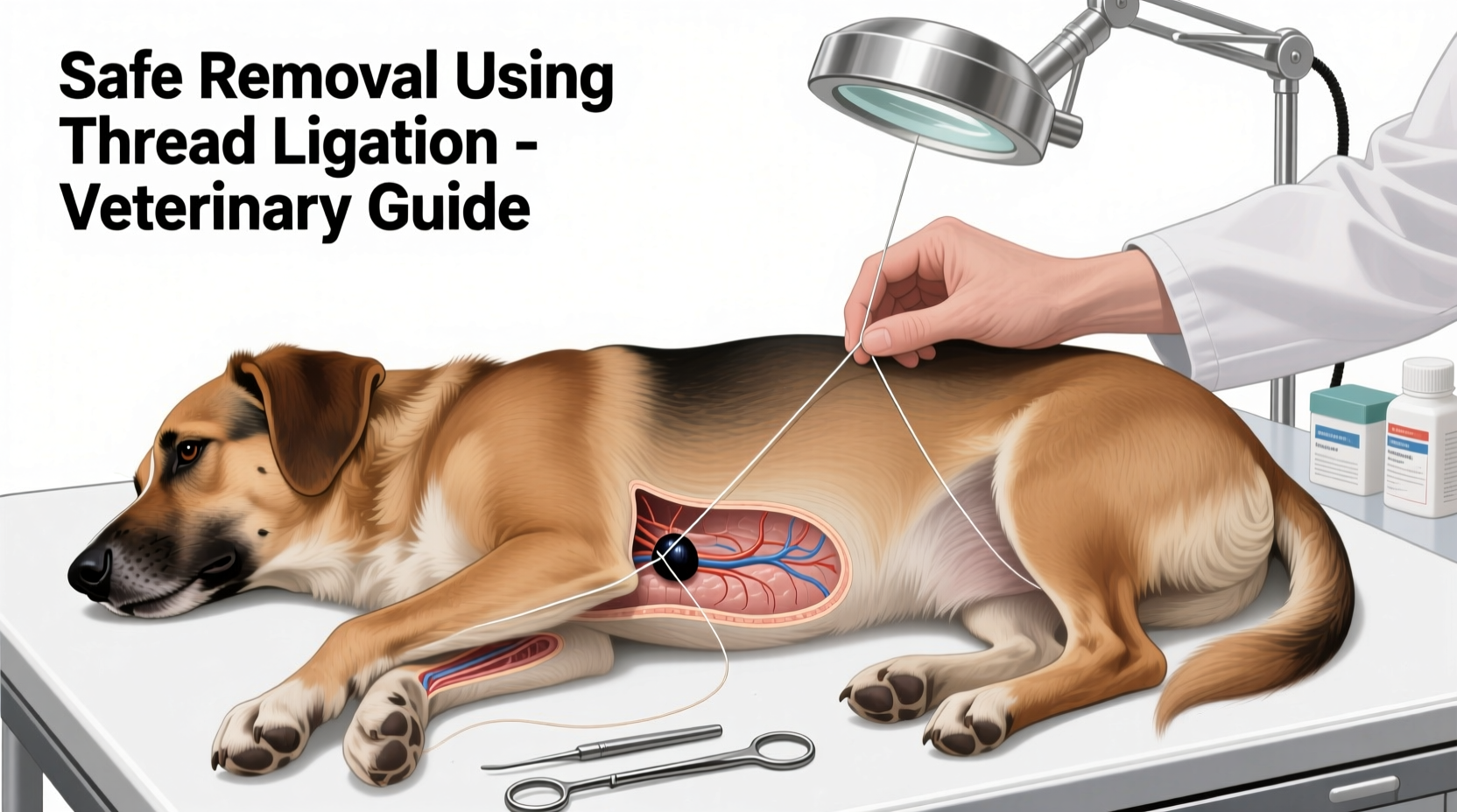 safe and effective methods to remove skin tags from your dog using thread