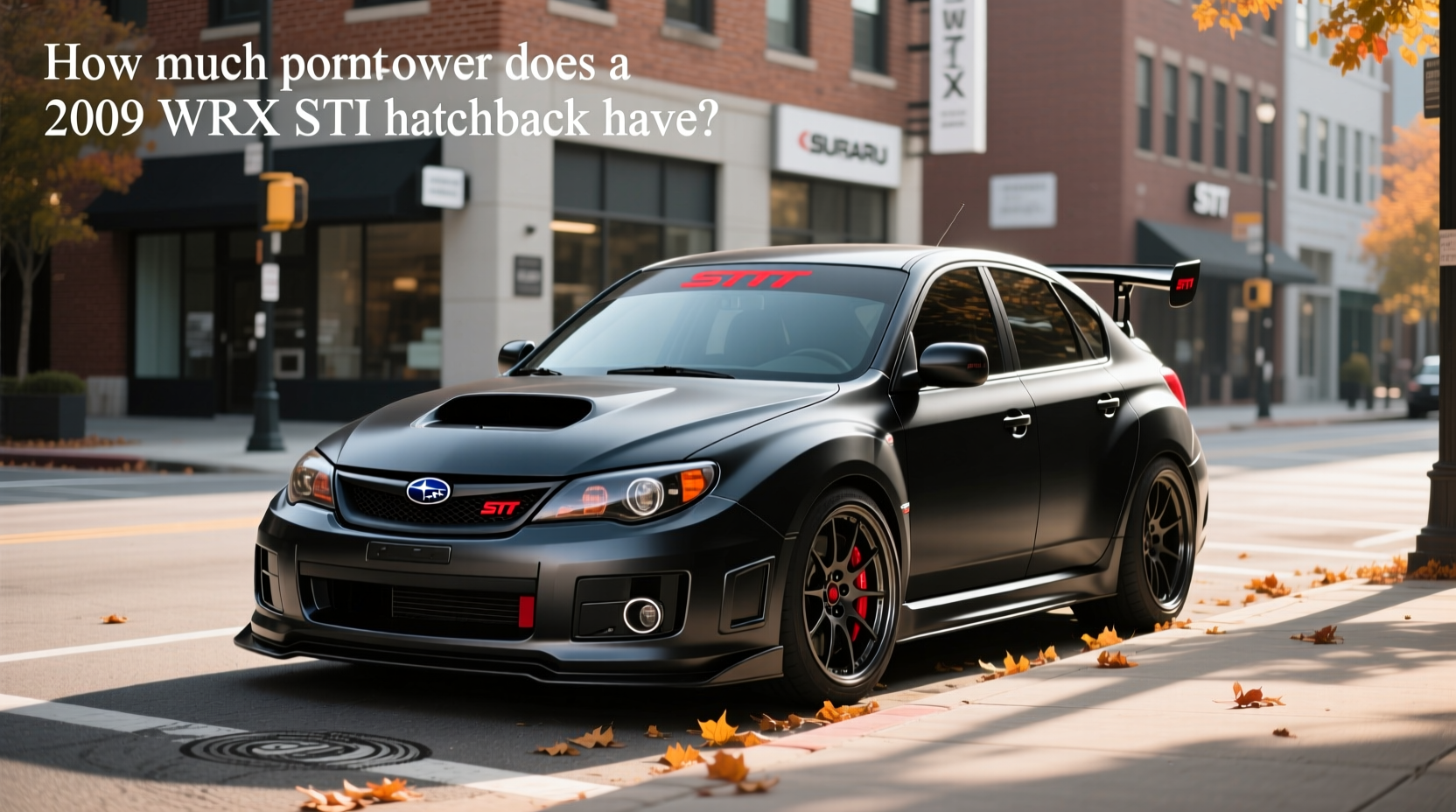 2009 sti hatchback hp buying guide