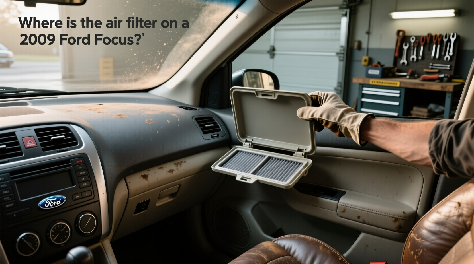 2009 ford focus cabin air filter location replacement tips