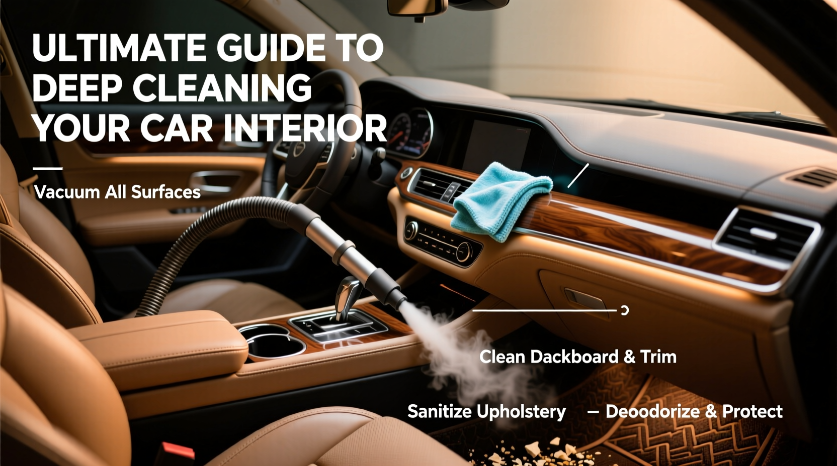 ultimate guide to deep cleaning your car interior for a fresh like new finish
