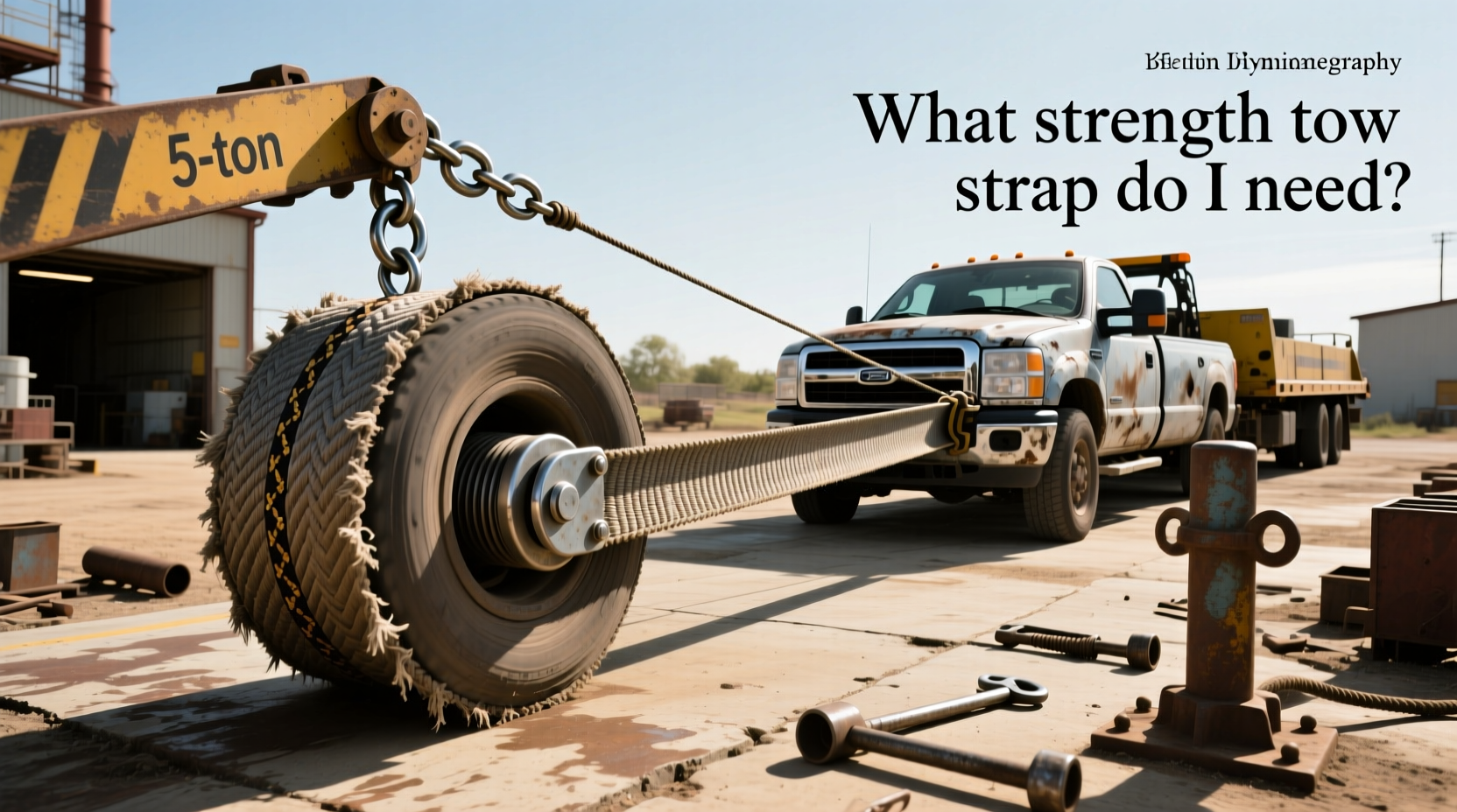 How to Choose 5 Ton Towing Belt, What Strength Tow Strap Do I Need?