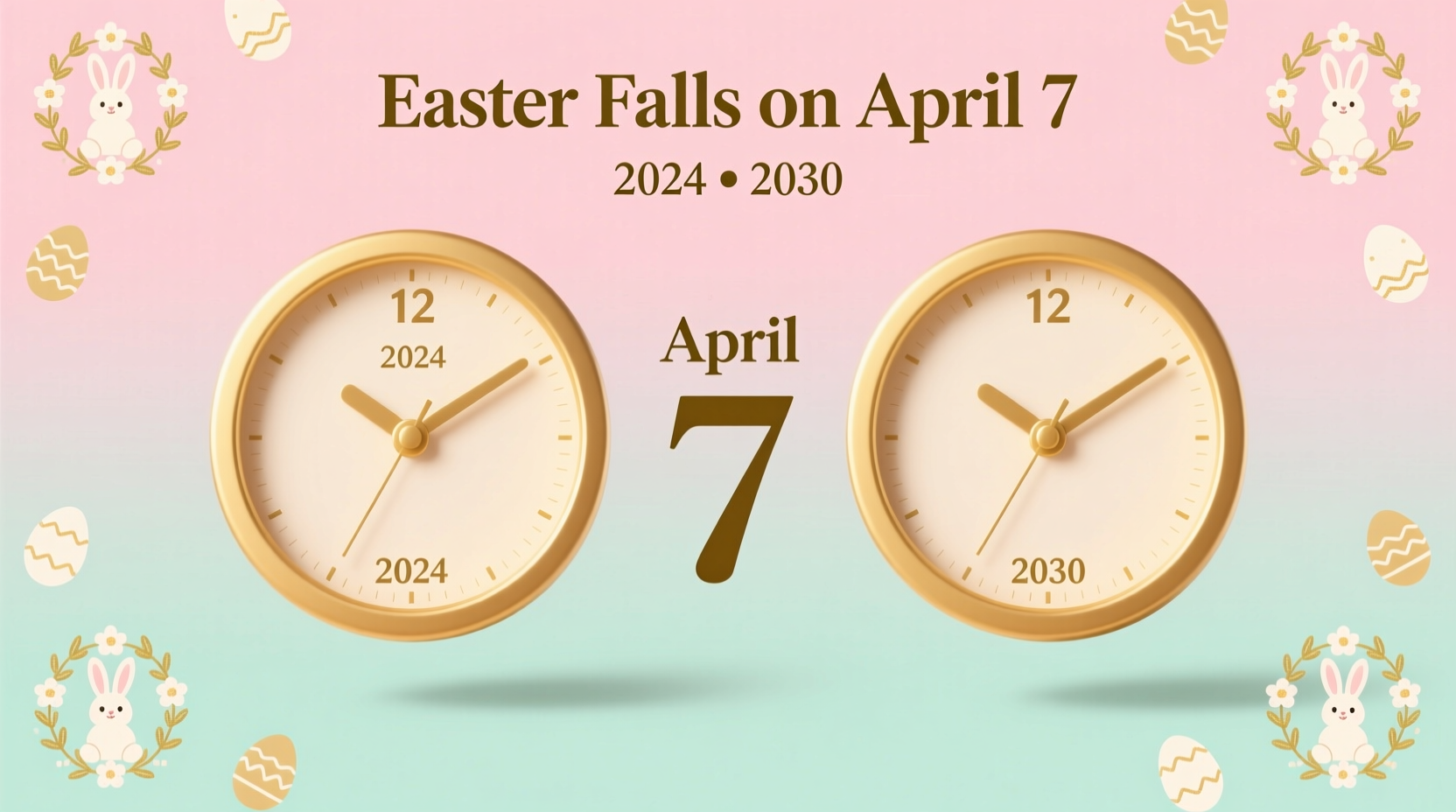 when will easter fall on april 7