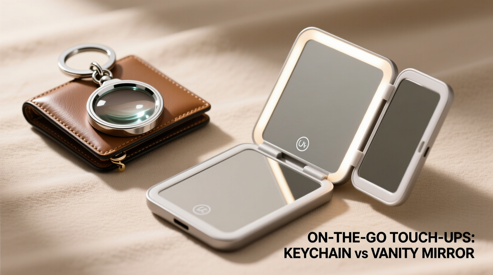 mirror keychain vs vanity mirror which is actually better for on the go touch ups
