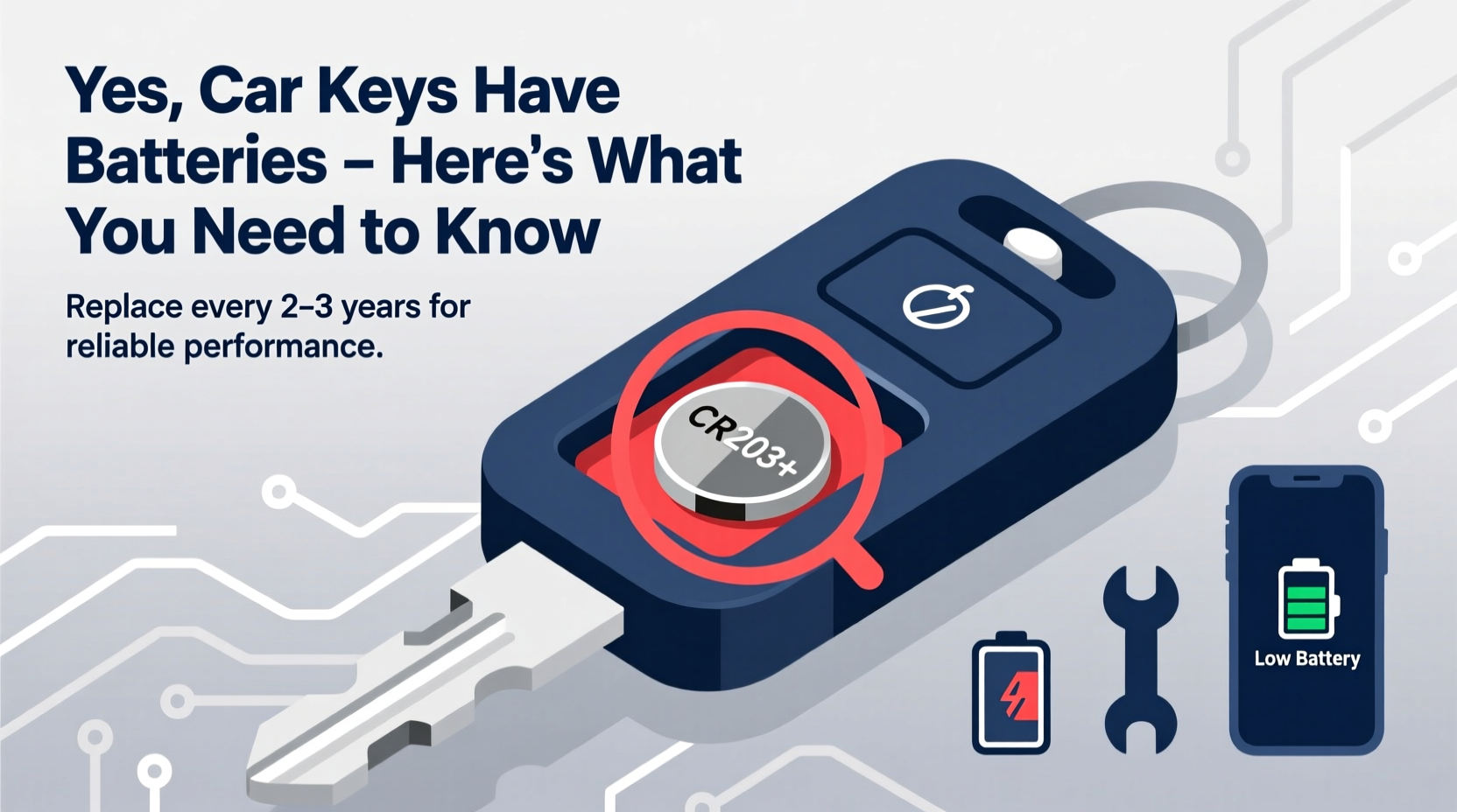 do car keys have batteries