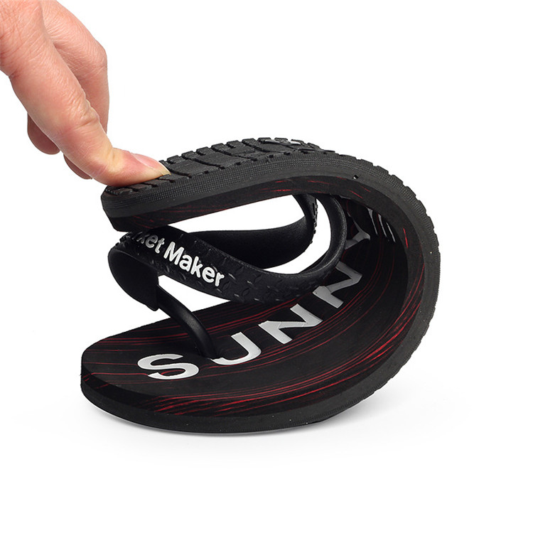 Cheap Wholesale Custom Logo New Design Men Flip Flops Sandals Breathable Summer Slippers Non-slip Rubber Beach Slippers