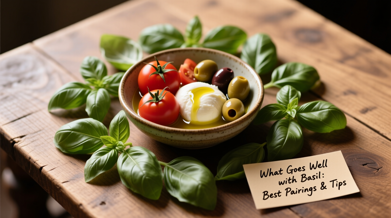 What Goes Well with Basil: Best Pairings & Tips