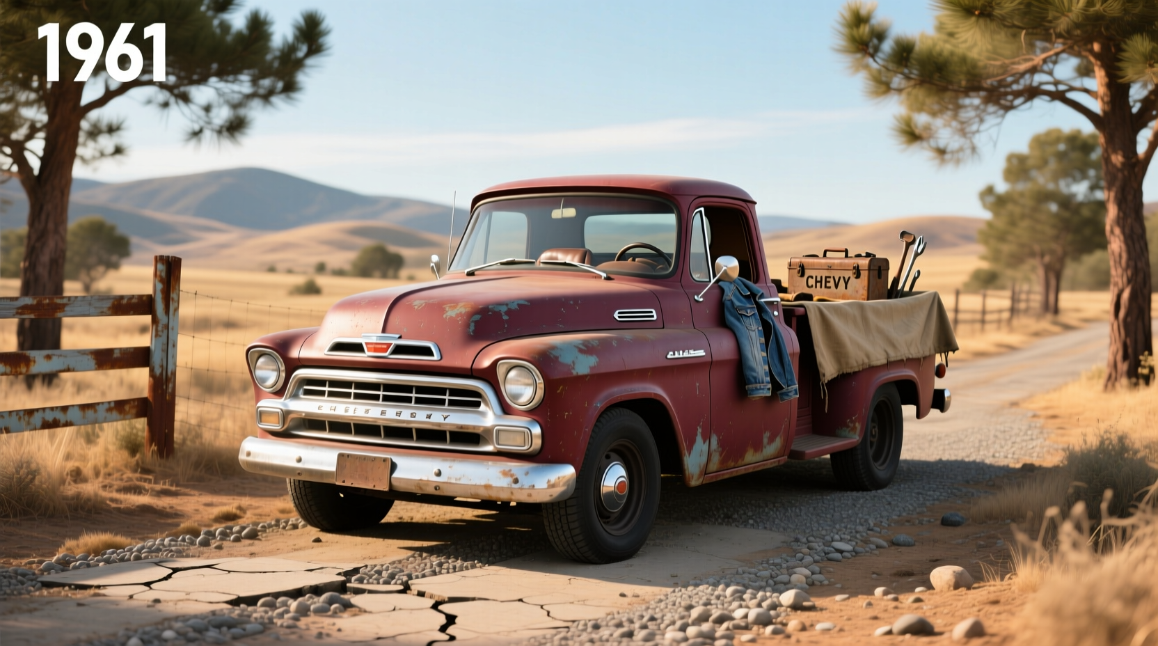 1961 chevy truck authenticity vs. usability