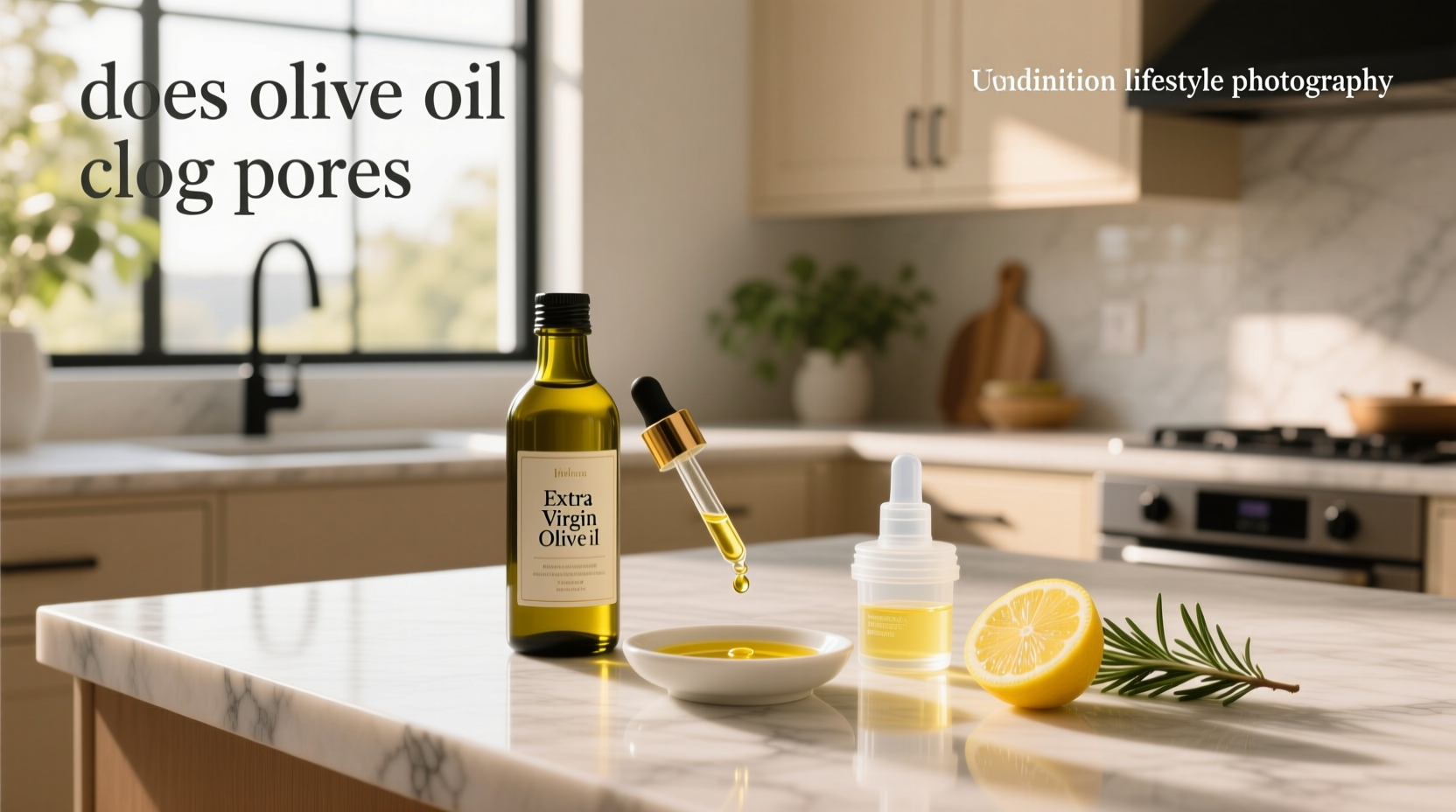 does olive oil clog pores 