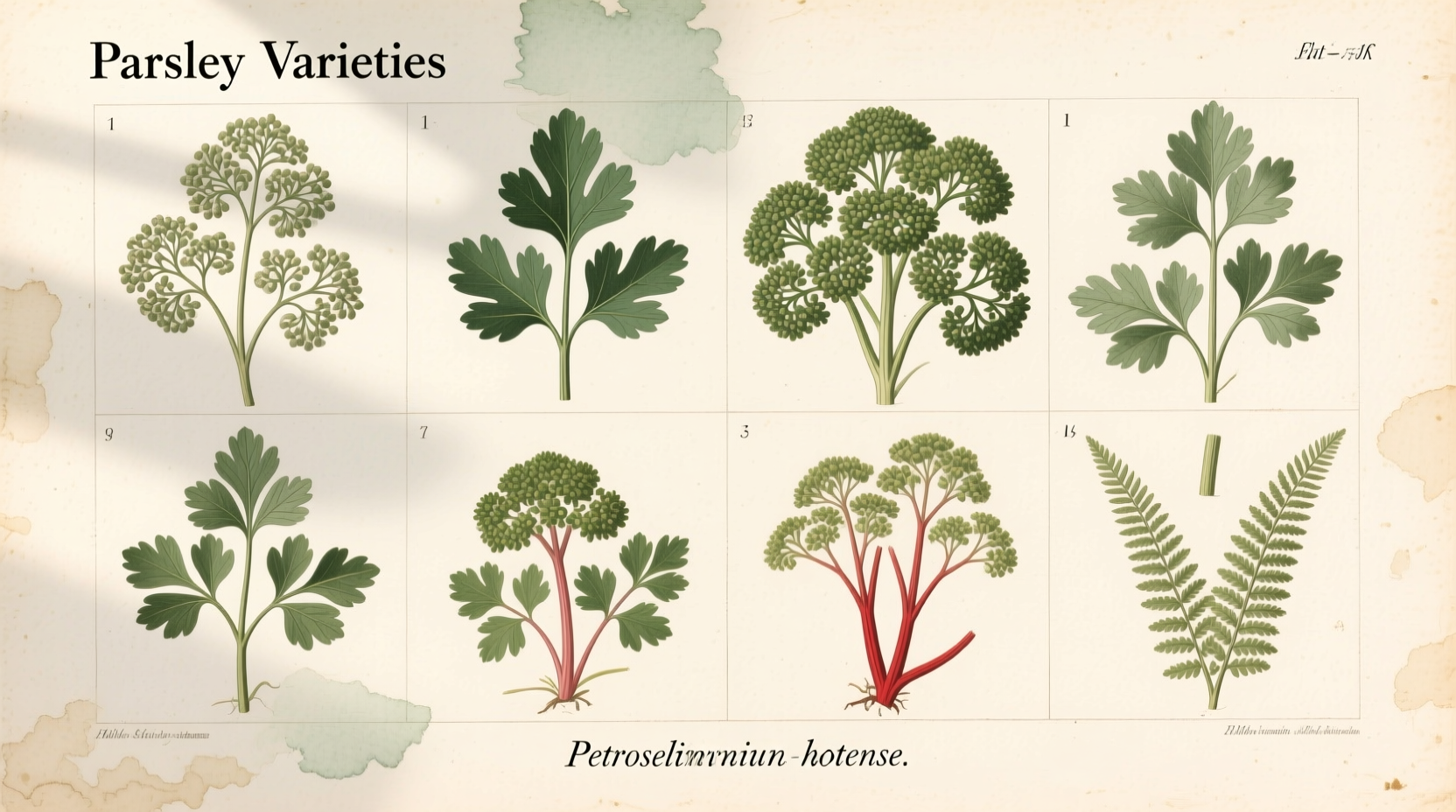 Parsley Varieties: Complete Guide to Types, Uses & Growing