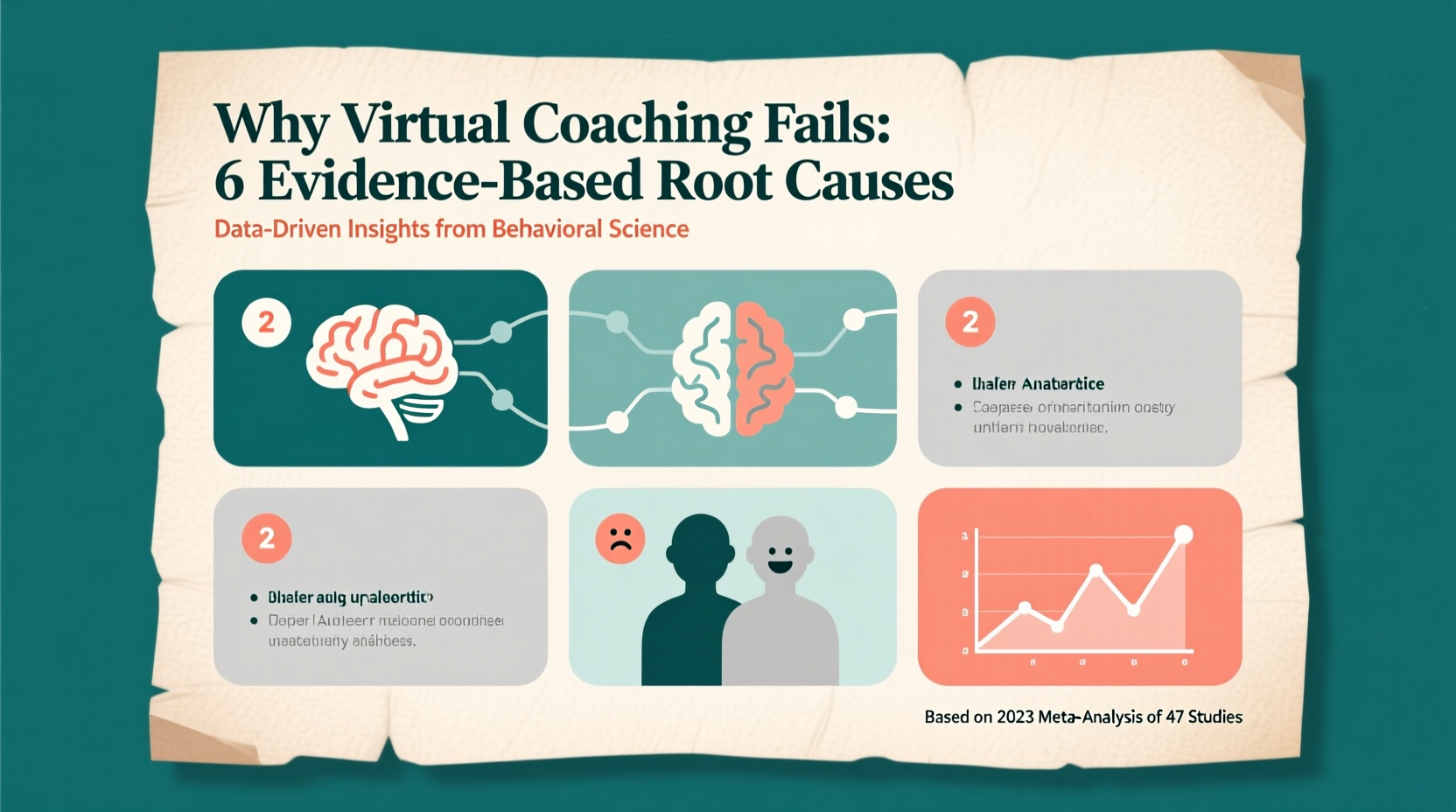 Why Virtual Coaching Fails: 6 Evidence-Based Root Causes