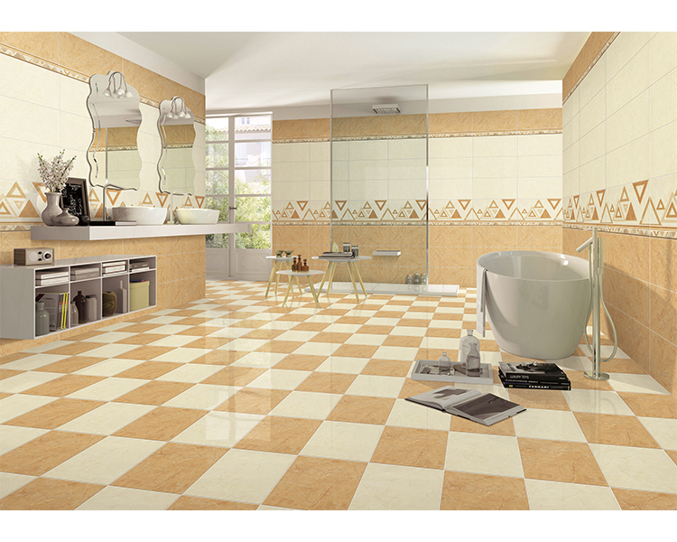 Hasin Top Selling 300 x 600mm Bathroom Ceramic 3d Wall Tiles Interior 30x60 Decorative Tile